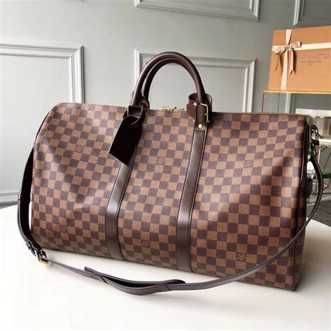 louis vuitton mens travel bag fake|Louis Vuitton men's overnight bag.